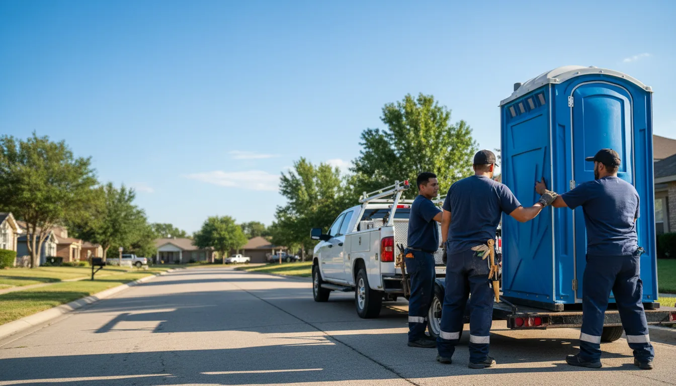 Portable Toilet Rental in East Flat Rock, NC near me